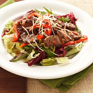 Hot Italian Beef Salad