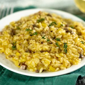 Instant Pot Vegan Mushroom Risotto