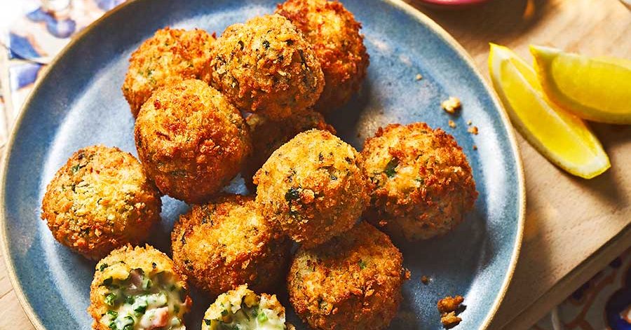 Jamon & wild garlic croquetas