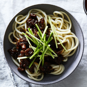 Jjajangmyeon (Korean Black Bean Noodles)