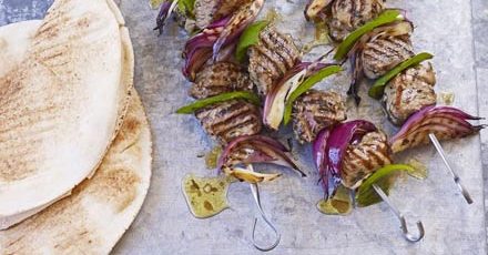 Lamb shashliks with rosemary & garlic