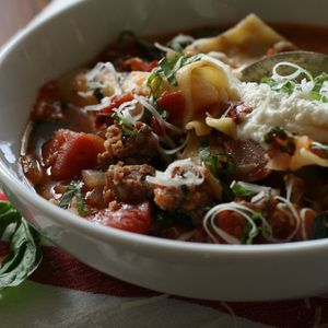 Lasagna Soup