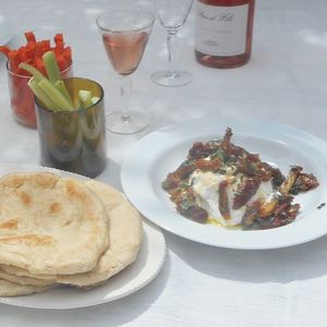 Lebneh with Date Relish