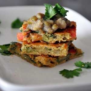 Leftover Lentil Pan-bakes