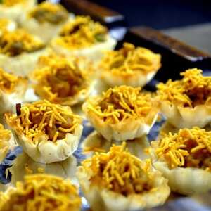 Lentil Phyllo Cups