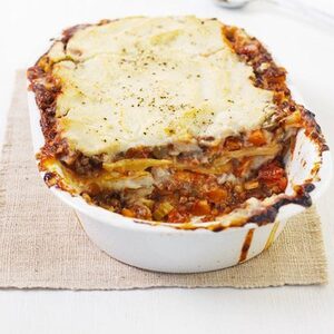 Lentil lasagne