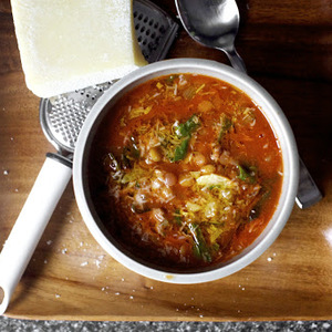 Lentil Soup with Sausage, Chard and Garlic recipes