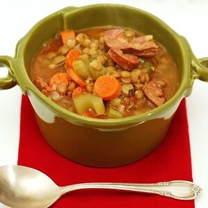 Lentil and Chorizo Soup