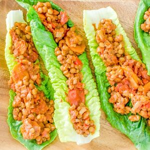 Lentil Lettuce Wraps