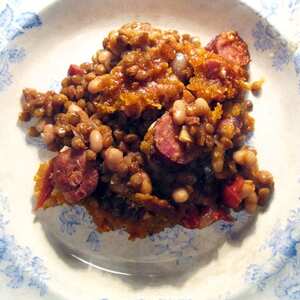 Lentil and Sausage Cassoulet