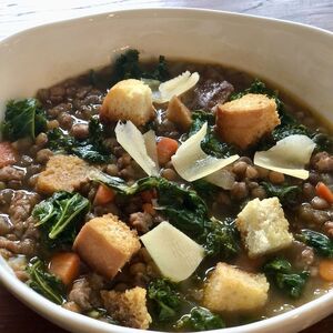 Lentil and Sausage Soup