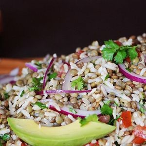 Lentil and Rice Salad