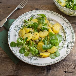 Light Potato and Mâche Salad