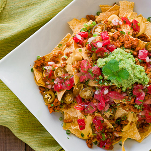 Loaded Vegan Nachos