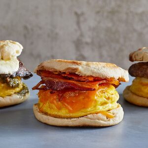 Make-Ahead Microwave Breakfast Sandwiches