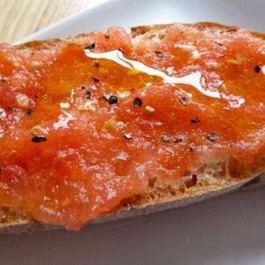 Maltese Bread and Tomato Sandwich