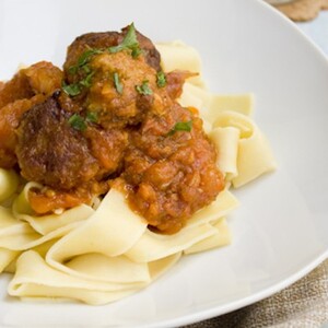 Meatballs in tomato sauce