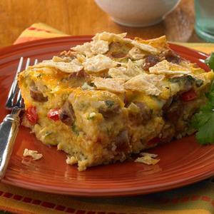 Mexican Tortilla Breakfast Sausage