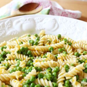 Meyer Lemon, Peas, and Parmesan Pasta