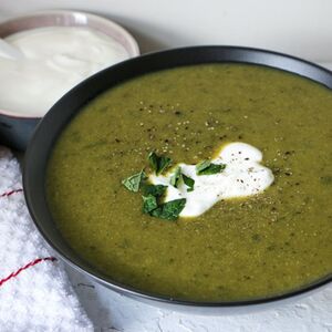 Minted Zucchini Soup