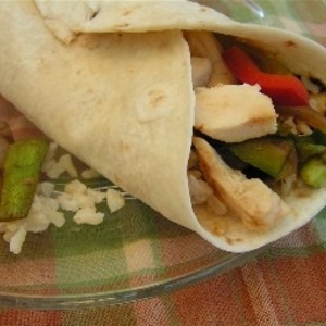 Moo Shu Vegetable Wraps