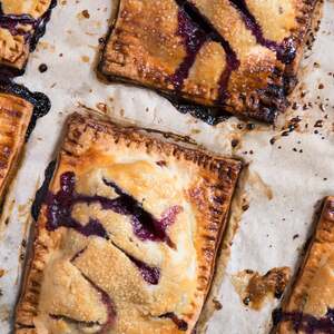 Nectarine, Blueberry, and Vanilla Bean Hand Pies