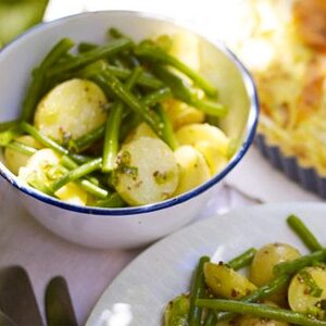 New potato & green bean salad