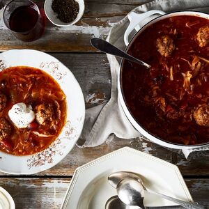 Not Your Grandmother's Cabbage Roll Soup