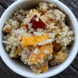 Nutty Tropical Breakfast Quinoa