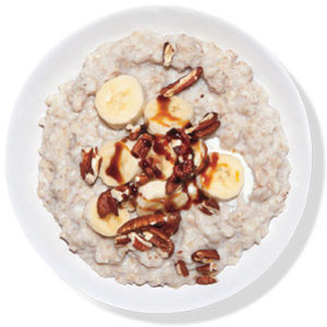 Oatmeal With Banana and Molasses