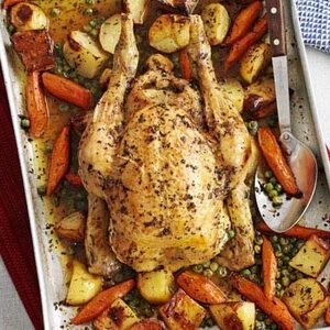 One-pan roast dinner