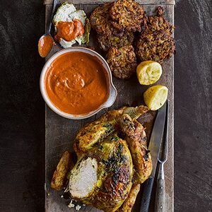 One-pan roast butter chicken