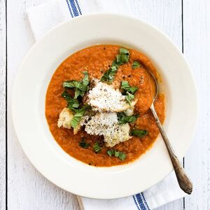 Oven Braised Tomato Soup