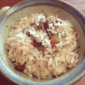 Overnight Banana Oats