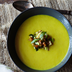 Parsnip Soup With Apples and Walnuts From 'Marcus Off Duty'