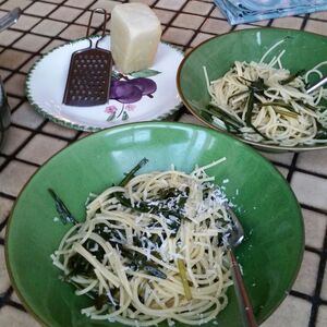 Pasta with Dandelion Greens