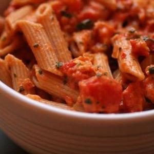 Pasta With Creamy Tomato Sauce