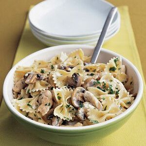 Pasta with Chicken and Mushrooms