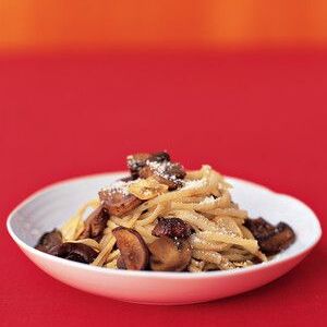 Pasta with Mushrooms and Parmesan