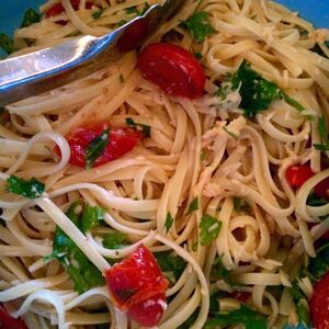 Pasta with Cherry Tomatoes