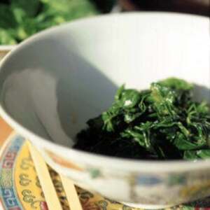 Pea Shoots with Fermented Bean Curd