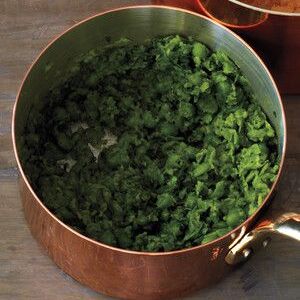 Pea-Spinach Mash