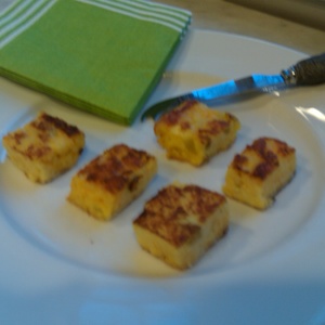 Polenta Cheese Bites