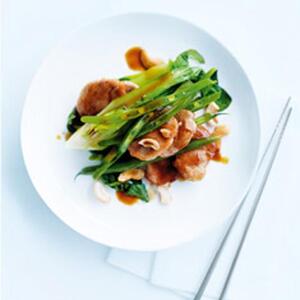 Pork, Black Bean And Cashew Stir-Fry