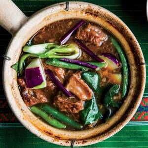 Pork, Vegetable, and Tamarind Stew