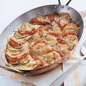 Potato, Zucchini, and Tomato Gratin