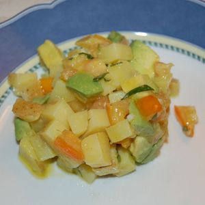 Potato-Tomato-Avocado Tango