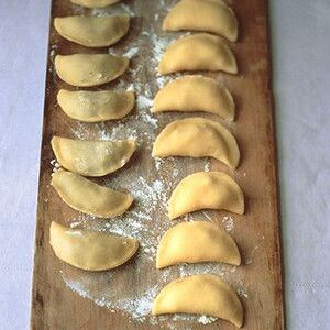 Potato and Goat Cheese Pierogi