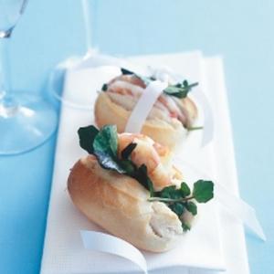 Prawn And Watercress Rolls