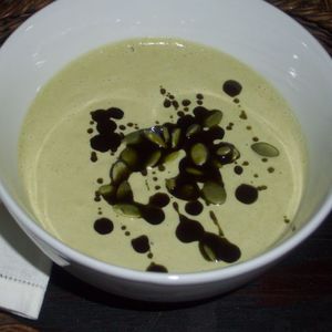 Pumpkin seed soup